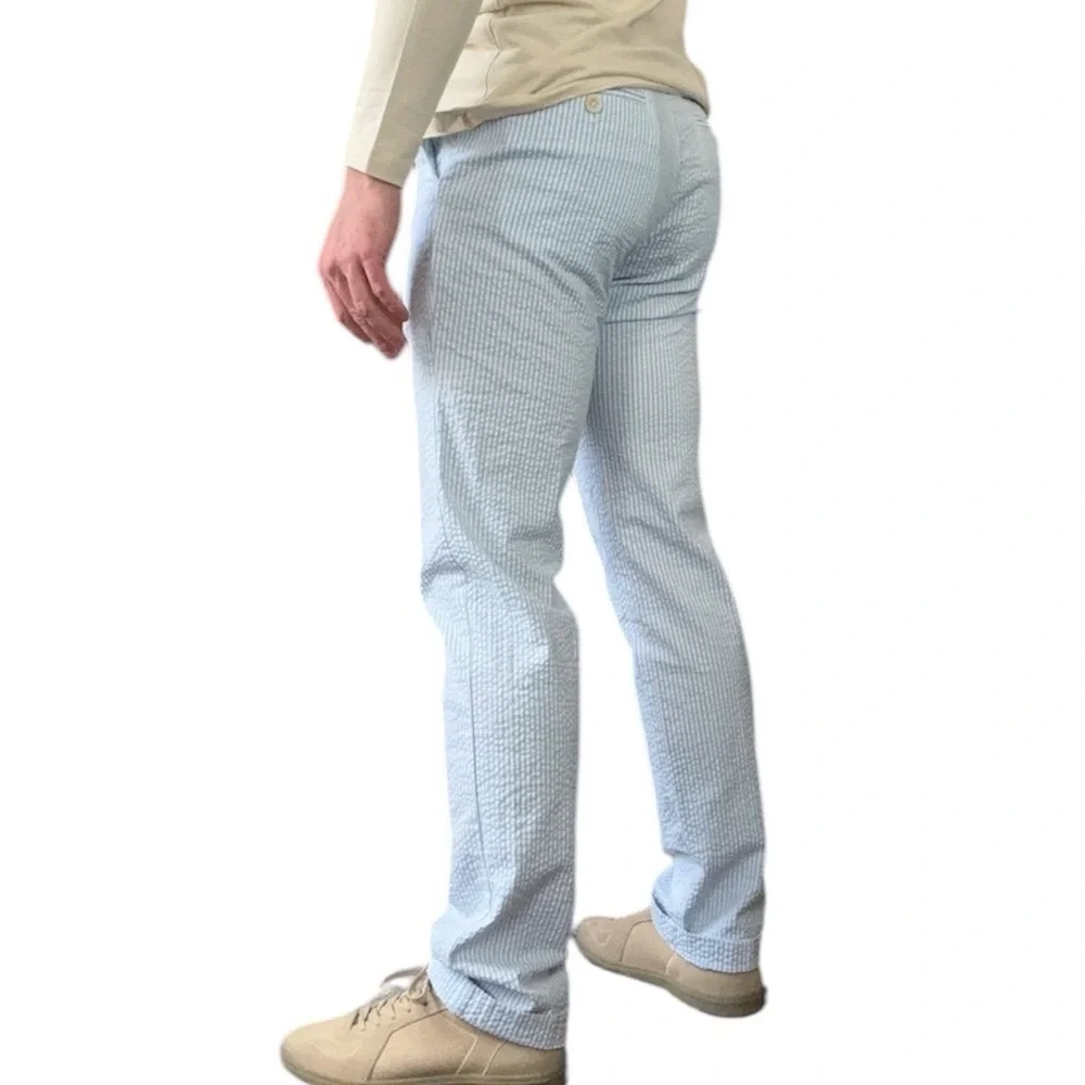 Vineyard Vines Men’s Slim Fit Seersucker Breaker Pants 30x34
